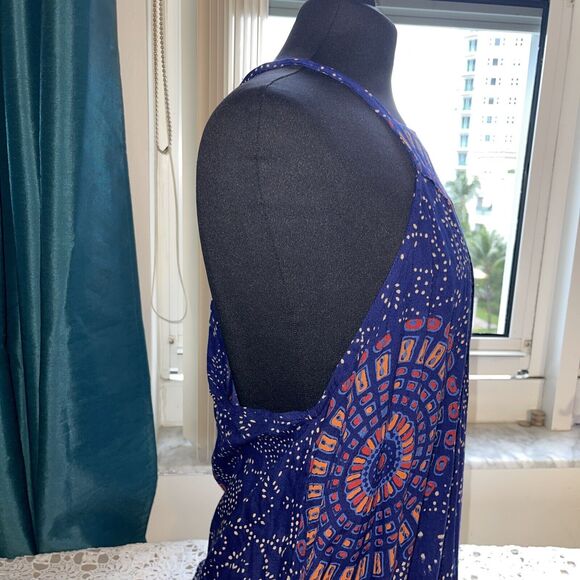 Balades Boho Belted Women's Full Length Romper Jumpsuit One Size - Picture 4 of 7